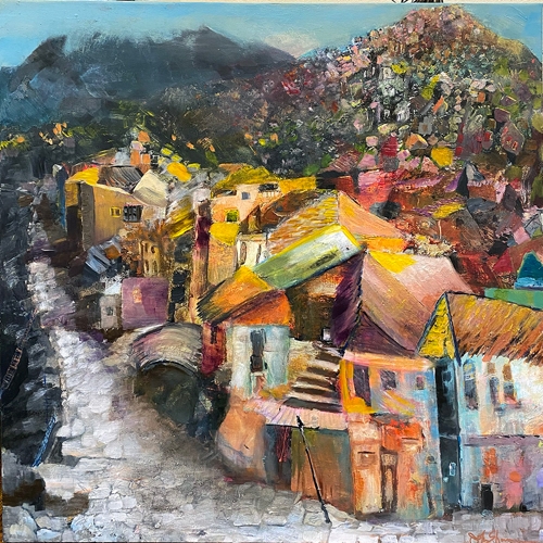 Click to view detail for Mountain Village 36x36 $2400